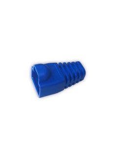 DATACOM Návlek pro plug RJ45 s bublinou modrý (10ks)