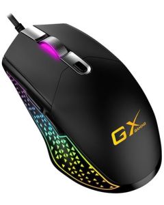 Genius GX Gaming Scorpion M705, Myš, herní, drátová, optická, RGB podsvícení, 800-7200DPI, 6 tlačítek, USB, černá