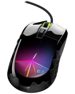 Genius GX Gaming Scorpion M715, Myš, herní, drátová, optická, 3D RGB podsvícení, 800-7200DPI, 6 tlačítek, USB, černá
