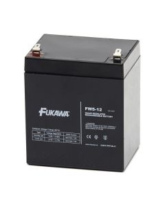 FUKAWA olověná baterie FW 5-12 F1 do UPS APC/ AEG/ EATON/ Powerware/ 12V/ 5Ah/ životnost 5 let/ Faston F1-4,7mm
