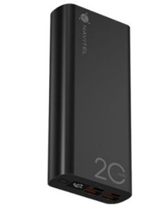Powerbanka NAVITEL PWR20 AL černá s kapacitou 20000 mAh
