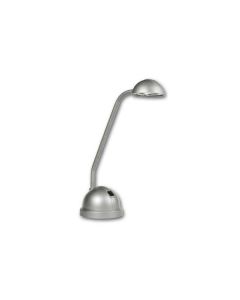 Stolní LED lampa Ecolite Spektra, stříbrná