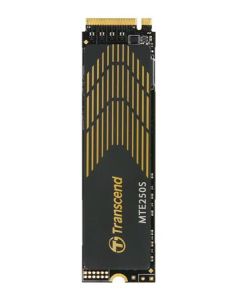 TRANSCEND MTE250S 4TB SSD disk M.2 2280, PCIe Gen4 x4 NVMe 1.4 (3D TLC), graphene heatsink, 7100MB/s R, 6500MB/s W