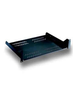 DATACOM 19" Police s perforací 2U 280mm