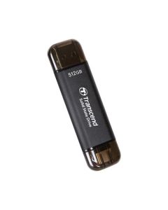 Transcend ESD310C 512GB, External SSD, USB 10Gbps, Type C/A