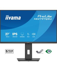 iiyama ProLite/XB2797QSU-B1/27"/IPS/QHD/75Hz/1ms/Černá/5R