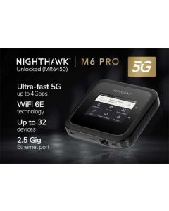 Netgear 5G WiFi 6E Mobile Router (MR6450)