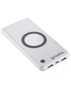 AVACOM Powerbanka VARTA 57913 10000mAh USB-C PD vstup a výstup, bezdrátové nabíjení Qi