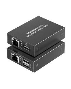PremiumCord HDMI KVM extender 4K a FULL HD 1080p na 70m s přenosem USB