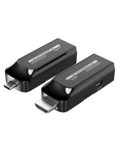 PremiumCord USB-C na HDMI extender přes Cat5e/6/6a 4K@60Hz na 60m