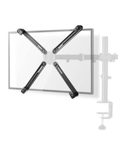 Nedis MMNVSA110BK - Adaptér pro Držák Monitoru bez standardu Vesa | Pro Obrazovky a Monitory Počítače o Velikosti 13-27"