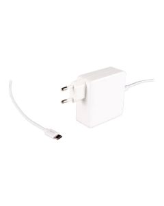 PATONA napájecí adaptér k ntb/ 5V-20V/ 65W/ konektor USB 3.1 (Typ C)/ délka kabelu 2m/ bílý/ Power delivery/ 1,8 m