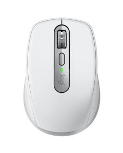 Logitech myš MX Anywhere 3S - bezdrátová/bluetooth/darkfield/6 tlačítek/8000dpi/usb-c/tichá/světle šedá