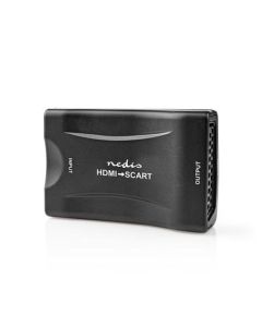Nedis VCON3461BK - HDMI™ Převodník | Vstup HDMI ™ | SCART Zásuvka | 1cestný | 1080p | 1.2 Gbps | ABS | Černá