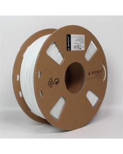 Gembird tisková struna (filament), PLA flexibilní, 1,75mm, 1kg, bílá