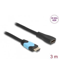 Delock High Speed HDMI prodlužovací kabel 48 Gbps 8K 60 Hz 3 m