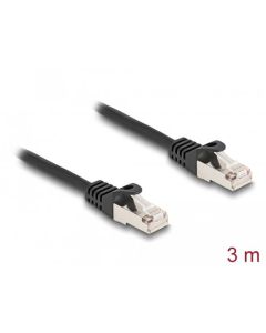 Delock Kabel ze zástrčkového konektoru RJ50 na zástrčkový konektor RJ50, S/FTP, 3 m, černý