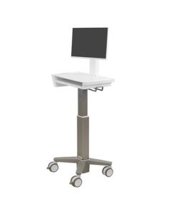 ERGOTRON CAREFIT SLIM 2.0, LCD CART, Light-Duty Medical Cart, vozík LCD, odkládací plochy