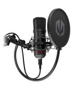 Endorfy mikrofon Solum/streamovací/nastavitelné rameno/pop-up filtr/3,5mm jack/USB-C/USB-A