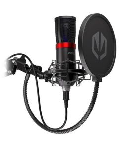 Endorfy mikrofon Streaming/streamovací/nastavitelné rameno/pop-up filtr/3,5mm jack/USB-C/USB-A