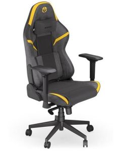Endorfy herní židle Scrim YL/kůže + textil/žlutočerná