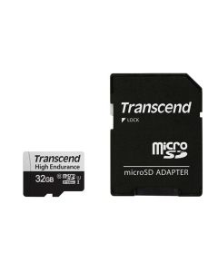 Transcend 32GB microSDXC 350V UHS-I U1 (Class 10) High Endurance paměťová karta, 95MB/s R, 40MB/s W