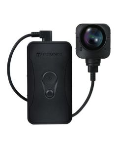 Transcend DrivePro Body 70 osobní kamera, 2K QHD 1440p, 64GB interní paměť, GPS, Wi-Fi, Bluetooth, USB 2.0, IP68, černá