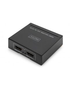 DIGITUS 4K HDMI Splitter, 1x2 4K/30Hz, černá