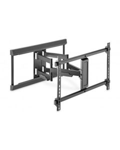 DIGITUS Plně pohyblivý TV nástěnný držák 37-80", 60 kg zatížení max., VESA: 200x100, 200x200, 300x200, 400x200, 300x300, 400x300