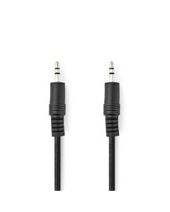 Nedis CAGL22000BK20- Stereo Audio Kabel | 3,5mm Zástrčka - 3,5mm Zástrčka | 2 m | Černá