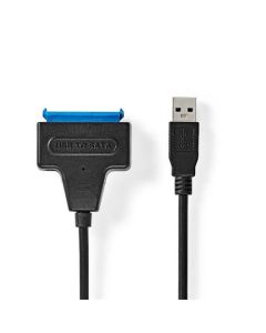 Nedis CCGB75100BK05 - Disk Adapter Hard | USB 3.2 (Gen.1) | SATA | Univerzální | pro 2,5“ Pevné Disky