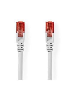 Nedis CCGL85200WT100 - Síťový Kabel Cat 6 U/UTP | RJ45 Zástrčka – RJ45 Zástrčka | 10 m | Bílá