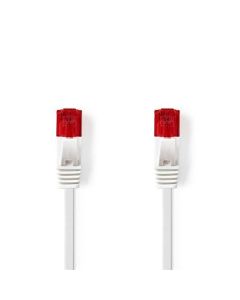 Nedis CCGL85215WT10 - Síťový Kabel Cat 6 U/UTP | RJ45 Zástrčka – RJ45 Zástrčka | 1 m | Bílá