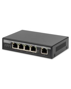 DIGITUS 4portový gigabitový extender 4PPoE, 802.3at, 60 W
