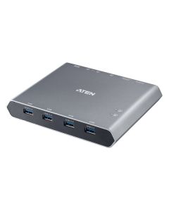 Aten US3311-AT-G 2-portový 4K DisplayPort USB-C Dokovací přepínač KVM s PD pass-throught