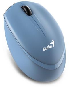 Genius NX-7009 Myš, bezdrátová, optická, 1200DPI, 3 tlačítka, Blue-Eye senzor, USB, modrá