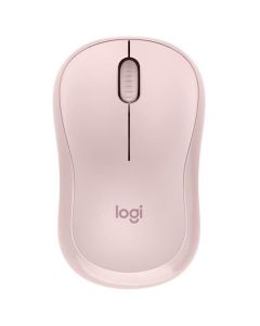 Logitech myš Wireless M240 silent - optická, bezdrátová, 3 tlačítka,tichá, bluetooth, 400-4000dpi, růžová
