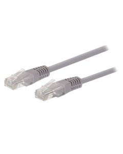 C-TECH Kabel patchcord Cat5e, UTP, šedý, 25m