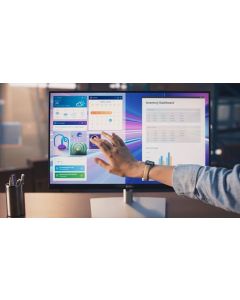 Dell Professional P2424HT 24" WLED/6ms/1000:1/Full HD Touch/VGA/HDMI/DP/USB/IPS panel/cerny