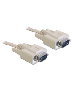 Delock Sériový kabel D-Sub9, ze zástrčkového na zástrčkový, délky 10 m