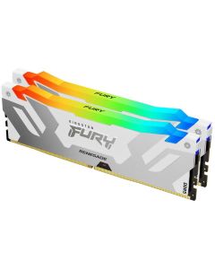 KINGSTON 32GB 7200MT/s DDR5 CL38 DIMM (Kit of 2) FURY Renegade RGB White XMP
