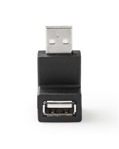 Nedis CCGB60930BK - USB 2.0 Adaptér | USB-A Zástrčka | USB-A Zásuvka | Černá barva