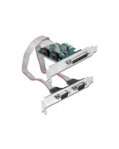 Delock PCI Express Card na 2 x Seriový RS-232 + 1 x Paralelní IEEE1284