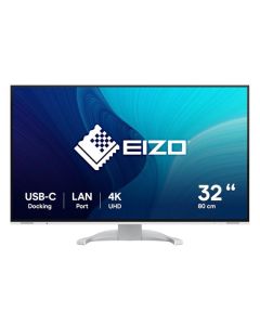 EIZO 31,5" EV3240X-WT, IPS, 3840 x 2160 (4K UHD), 350 cd/m2, 2000:1, 5ms, USB-C, DP, 2x HDMI, bílý