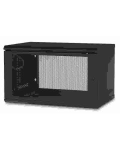 APC NetShelter 6U Wallmount Rack Enclosure Cabinet Single Hinged Switch Depth