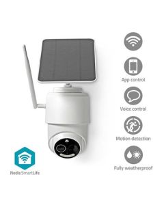 Nedis WIFICBO50WT - SmartLife Venkovní Kamera | Wi-Fi | Full HD 1080p | IP65 | Cloud / Micro SD | 5 V DC | Noční vidění