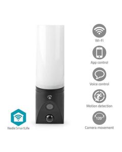 Nedis WIFICOL20BK - SmartLife Venkovní Kamera | Wi-Fi | Okolní světlo | Full HD 1080p | IP65 | Cloud / Micro SD/ Onvif |