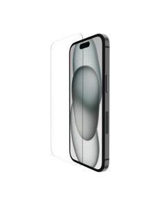 Belkin SCREENFORCE™ TemperedGlass Anti-Microbial ochranné sklo pro iPhone 16 / 15 / 14 Pro