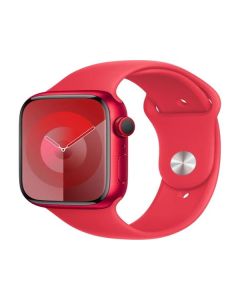 Apple Watch Series 9 Cellular 45mm (PRODUCT)RED hliník s (PRODUCT)RED sportovním řemínkem S/M