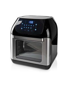Nedis KAAFO300EBK - Digitální Horkovzdušná Fritéza| 12 l | Časovač: 60 min | Černá